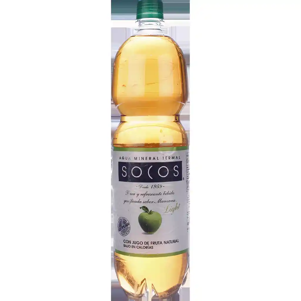 Socos Agua Termal Manzana Light