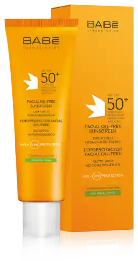 Babe Fotoprotector Facial Libre de Aceite Spf 50