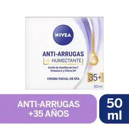 Nivea Crema Facial de Día Anti-Arrugas + Humectante 35+