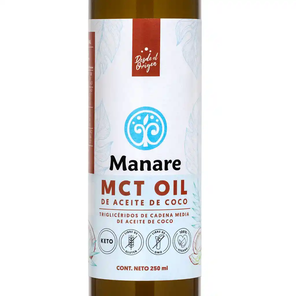 Manare Aceite de Coco Mtc
