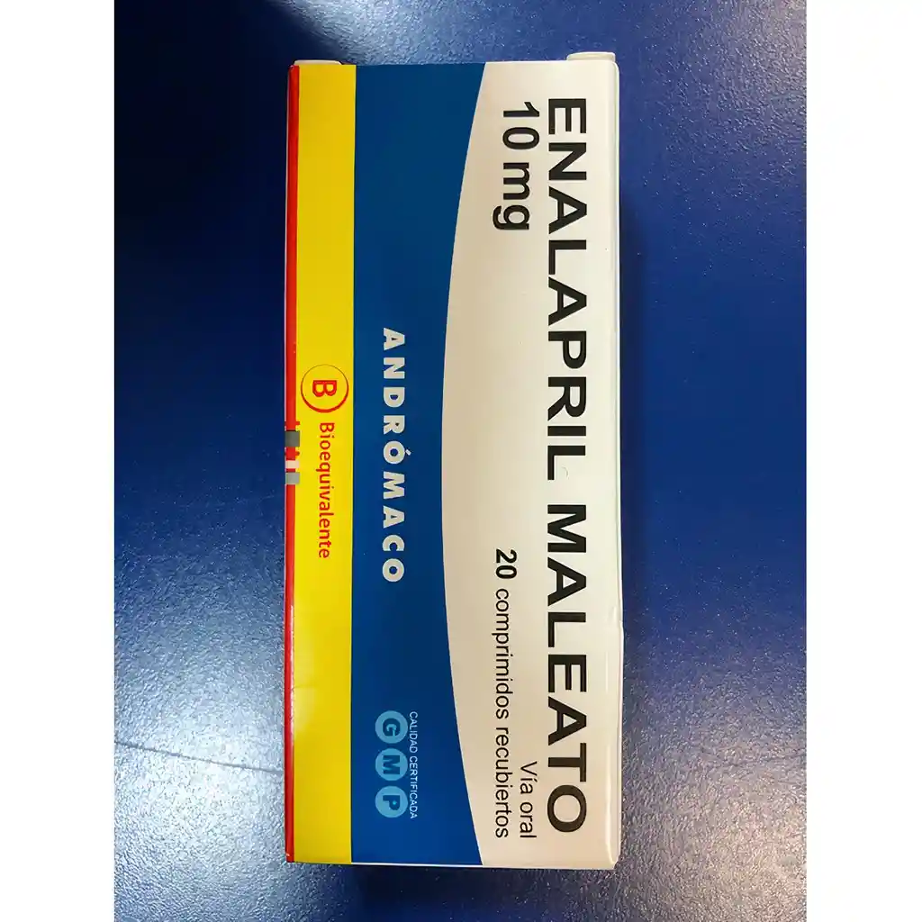 Enalapril 10 mg Caja 20comp.