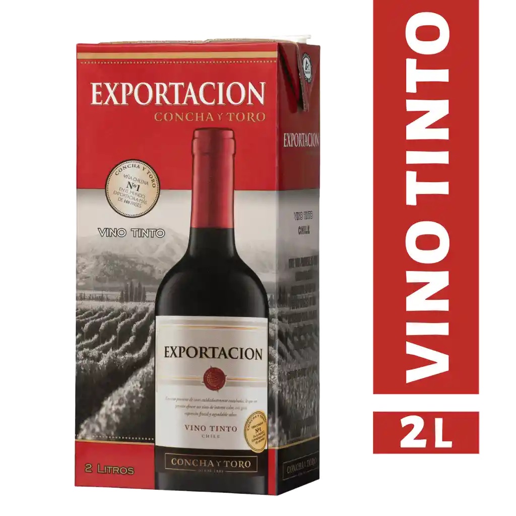 Exportacion Vino Tinto Tetrapak