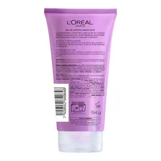 Loreal Paris Gel de Limpieza Hidratante Revitalift 