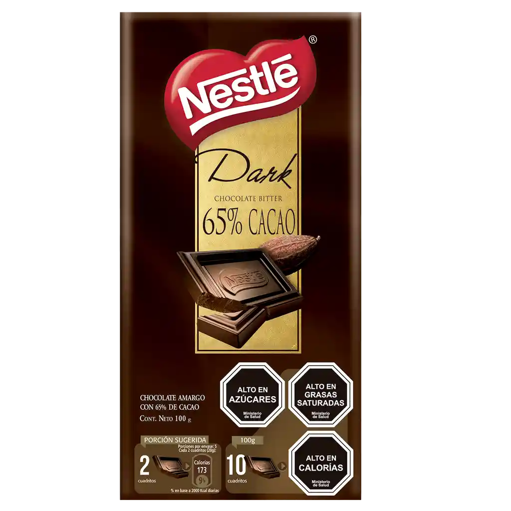 Nestlé Chocolate Dark Bitter 65% Cacao