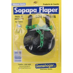 Gomahogar Sopapa Flapper con Cadena