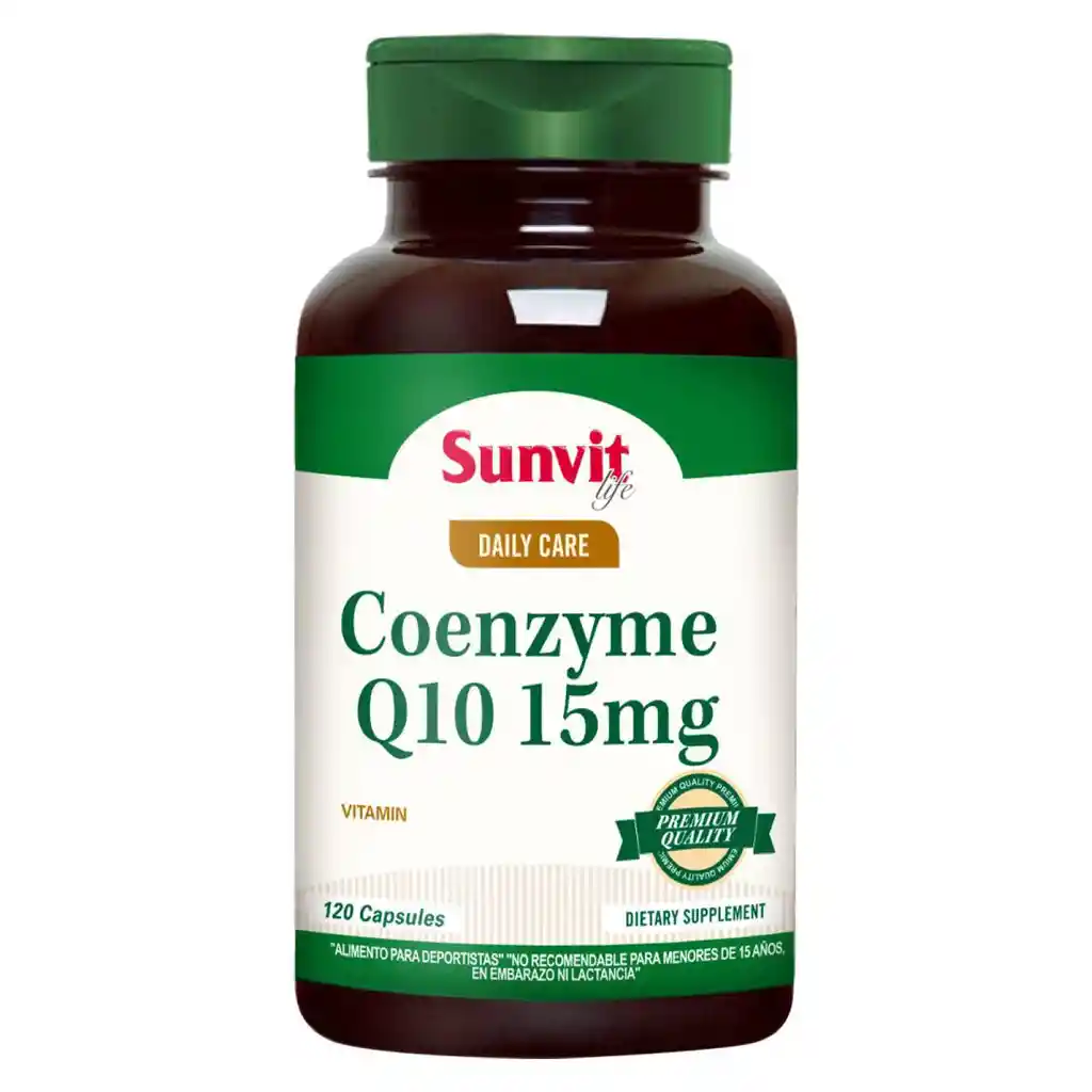 Sunvit Suplemento Dietario Coenzyme Q10 