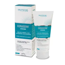 Ceraderm Crema Hidratante de Cuerpo Piel Normal o con Resequedad