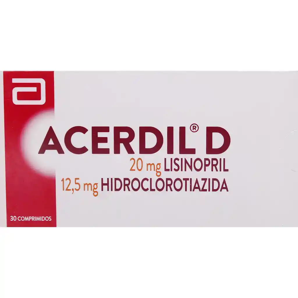 Acerdil D -D 20 Mg/12,5 Mg Comprimidos