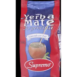 Supremo Yerba Mate Argentina con Palo