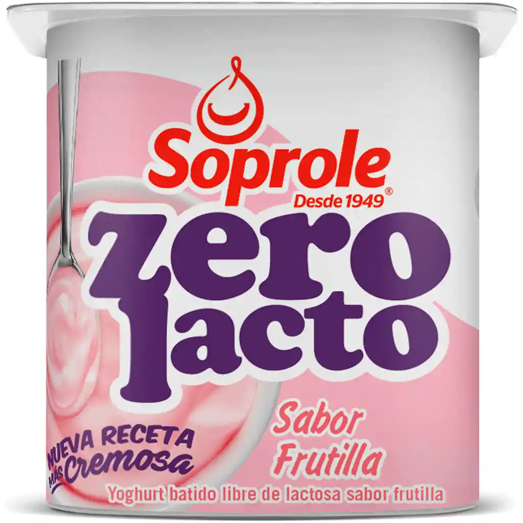 Soprole Yoghurt Zero Lacto Frutilla