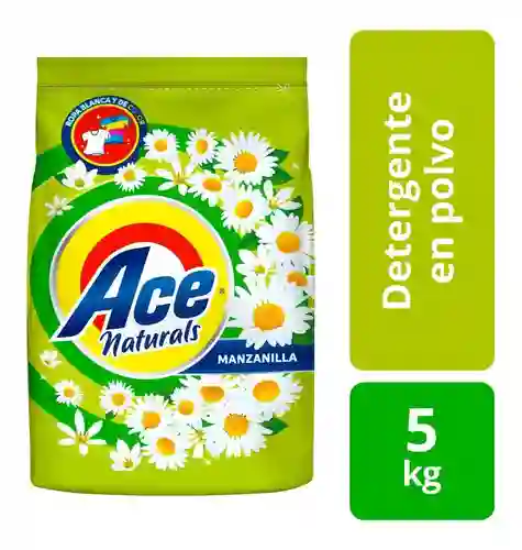 Ace Detergente en Polvo Naturals 2 en1 Manzanilla