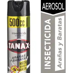 Tanax Insecticida en Aerosol Arañas y Baratas de Rincón