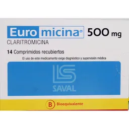 Euromicina Antibiótico Comprimidos Recubiertos