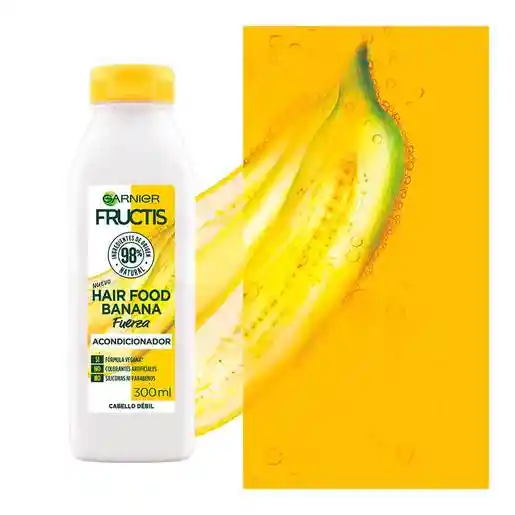 Fructis Acondicionador Hair Food Banana Fuerza