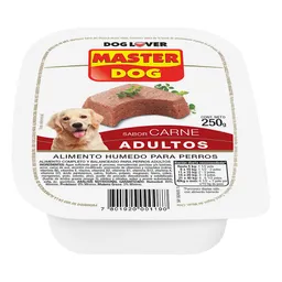 Masterdog Alimento Húmedo para Perro Adulto Sabor a Carne