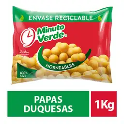 Minuto Verde Papas Duquesas Horneables