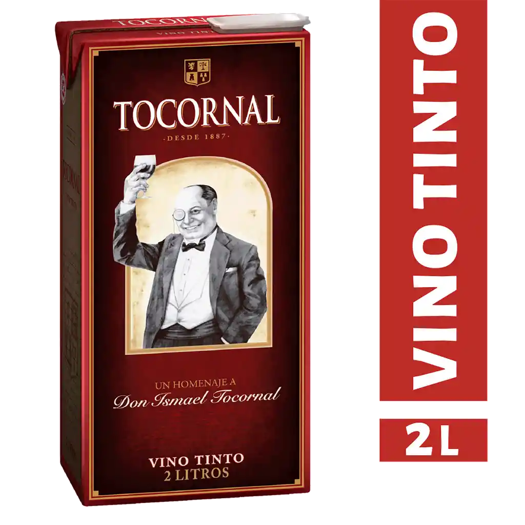 Tocornal Vino Tinto en Caja 2 L