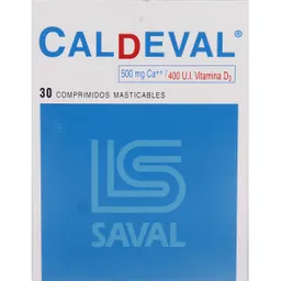 Caldeval Comprimidos Masticables