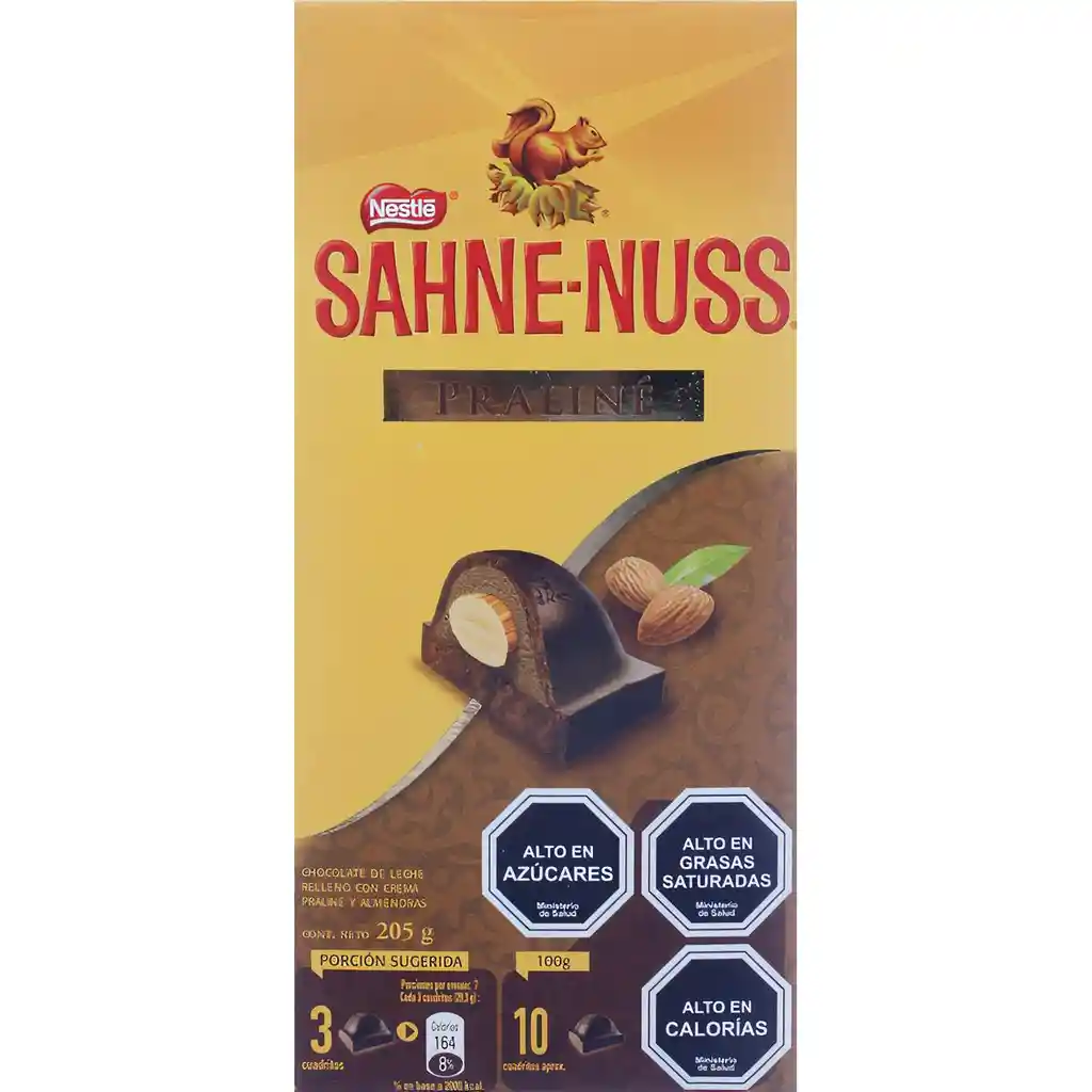 Sahne-Nuss Chocolate Barra Praline