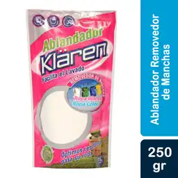 Klaren Ablandador y Removedor de Manchas Ropa Blanca y de Color