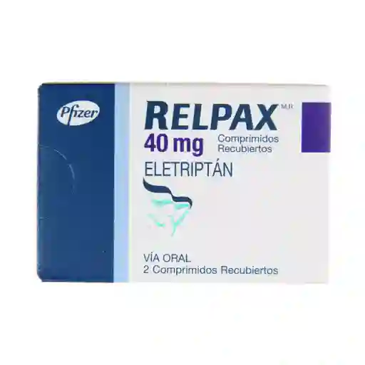 Relpax Analgésico Comprimidos Recubiertos