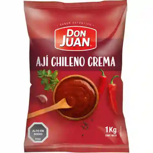 Don Juan Ají Chileno en Crema