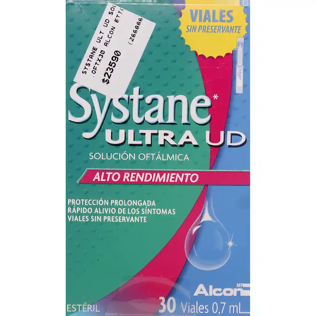 Systane Ultra Polietilenglicol (4 mg) + Propilenglicol (3 mg)