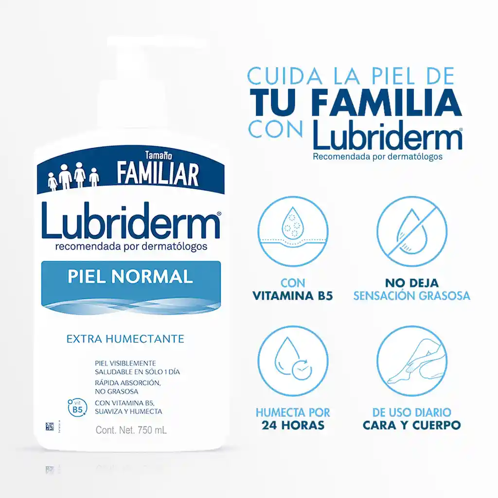 Lubriderm Estuche Crema Humectante + Crema