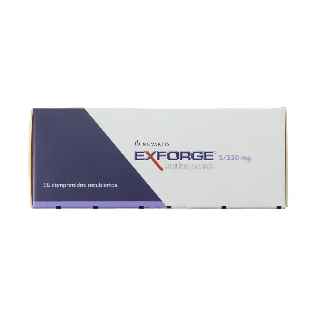 Exforge Novartis 5/320 Mg X 56 Unidades