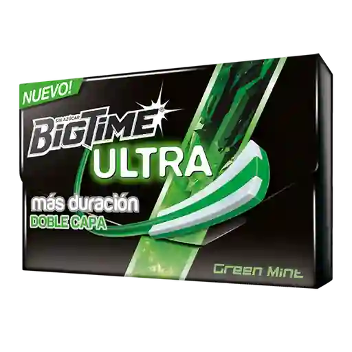 Big Time Goma de Mascar Ultra Green Mint