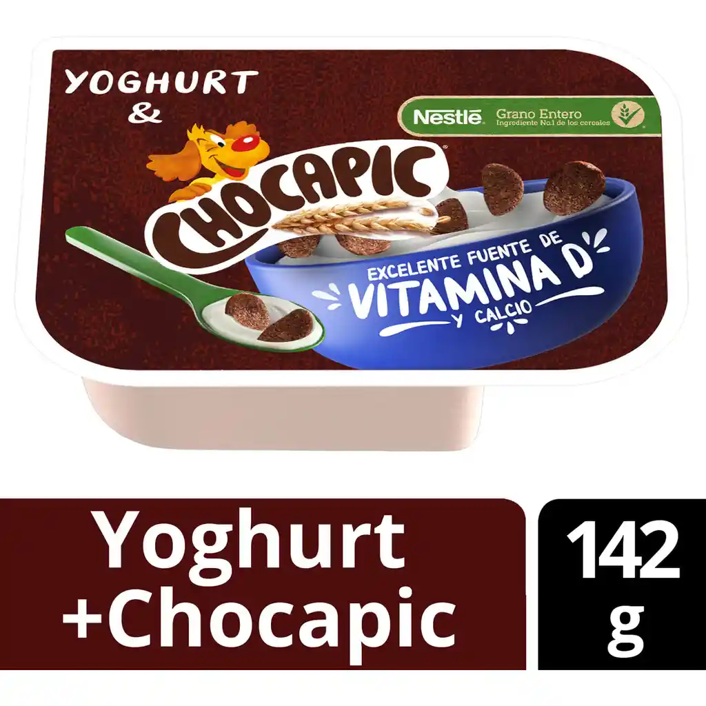 Nestlé Yoghurt y Chocapic con Vitamina D y Calcio
