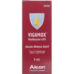 Vigamox Solución Oftálmica Estéril (0.5 %)