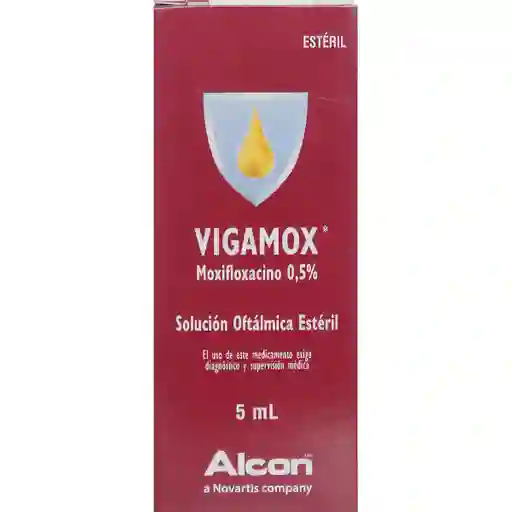 Vigamox Solución Oftálmica Estéril (0.5 %)