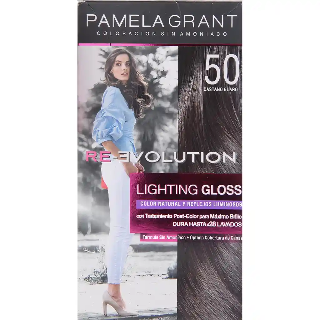 PAMELA GRAN D Tintura Re-Evolution Lighting Gloss Castaño