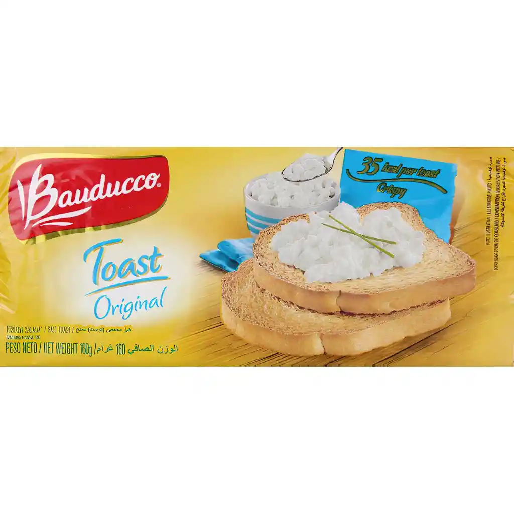 Bauducco Tostada Original Caja 24