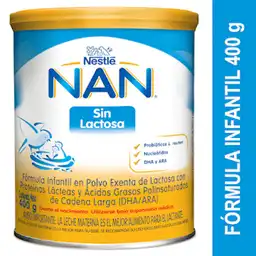 Nan Fórmula Infantil sin Lactosa