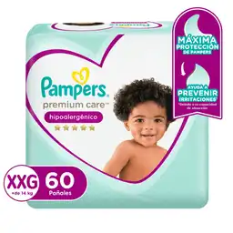 Pampers Pañales Desechables Premium Care Hipoalergénico XXG