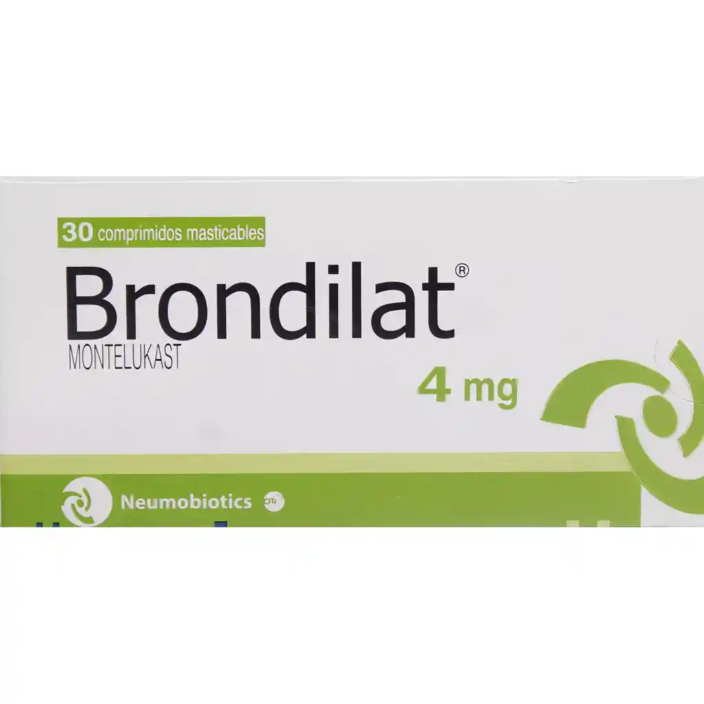 Brondilat 4 mg Comprimidos Masticables