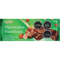 Karina Chocolate De Avellana