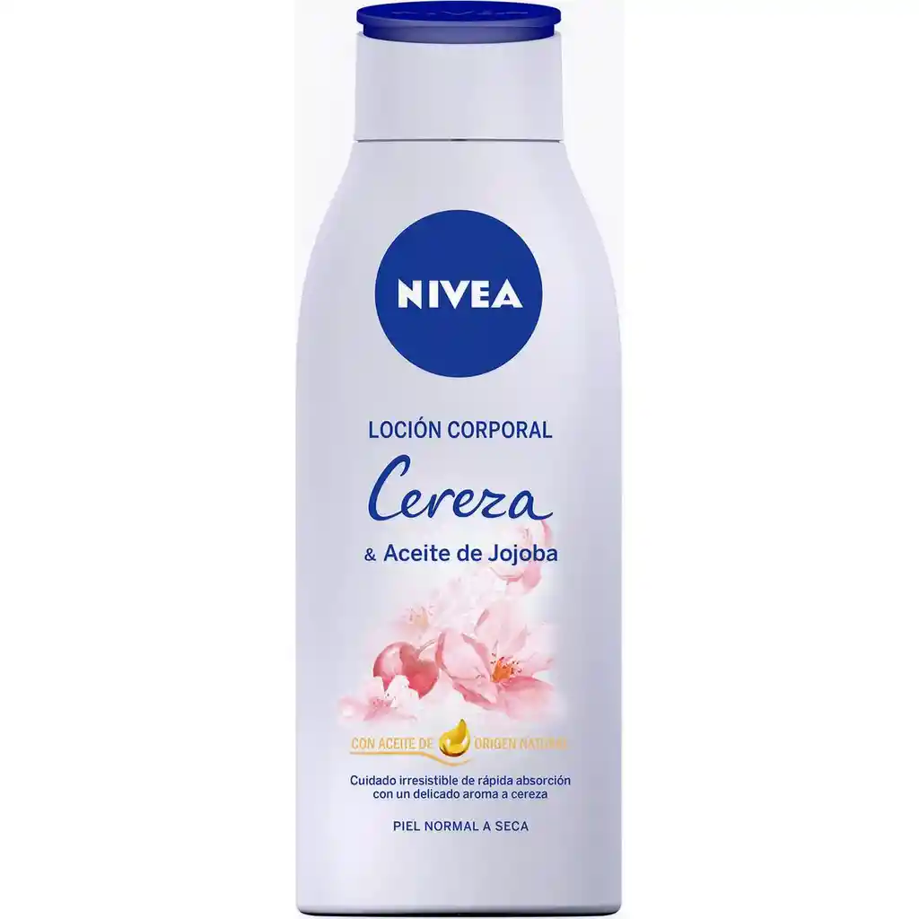 Nivea Loción Corporal Cereza y Aceite de Jojoba