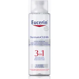 Eucerin Loción Micelar Limpiadora Dermatoclean 3 en 1