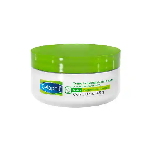 Cetaphil Crema Facial Hidratante de Noche con Ácido Hialurónico