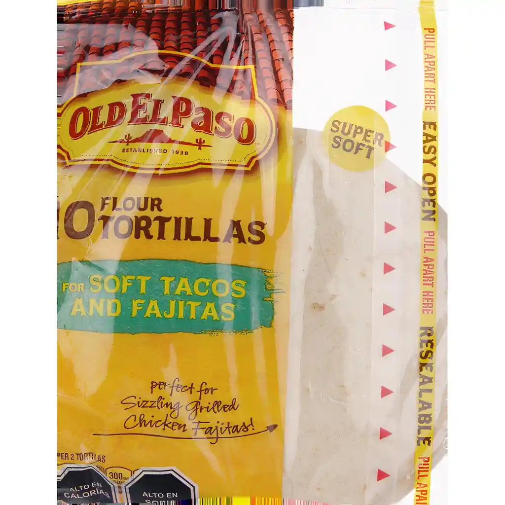 Old El Paso Tortillas De Harina