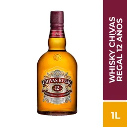 Chivas Reagal Whisky Blended Scotch de 12 Años 
