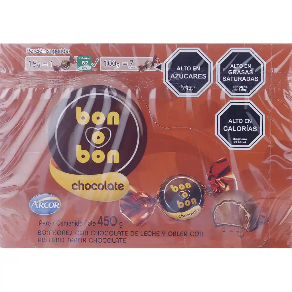 Bon O Bon Chocolate Chocolate Caja 30 Un