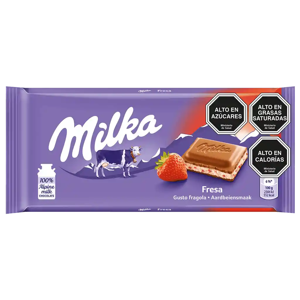 Milka Chocolate Yoghurt Frutilla Erdbeer