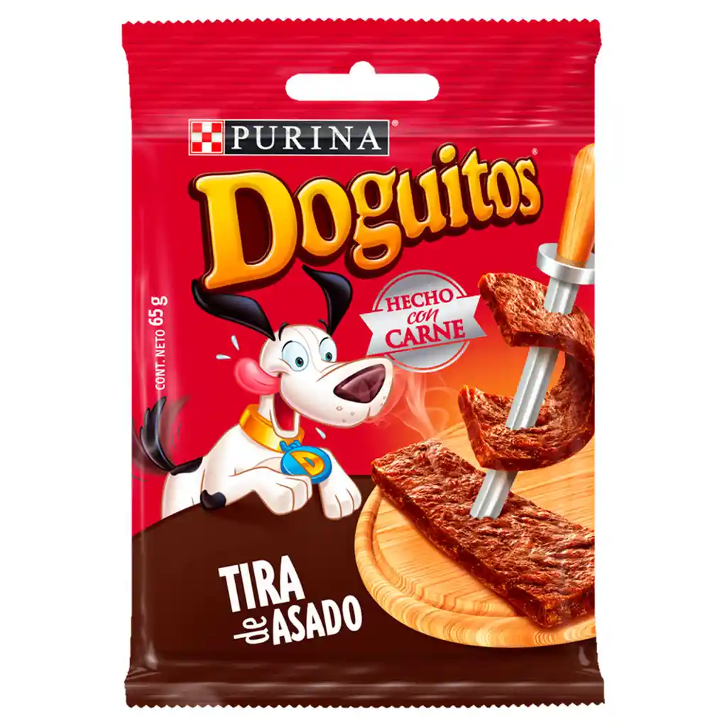 Doguitos Snack para Perros Tira de Asado