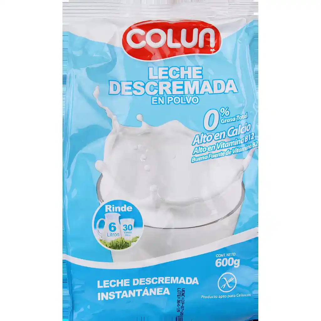 Colun Leche En Polvo Descremada