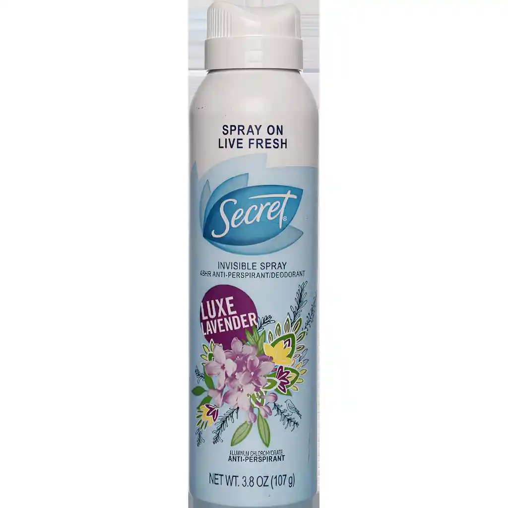 Secret Desodorante Luxer Lavander Spray