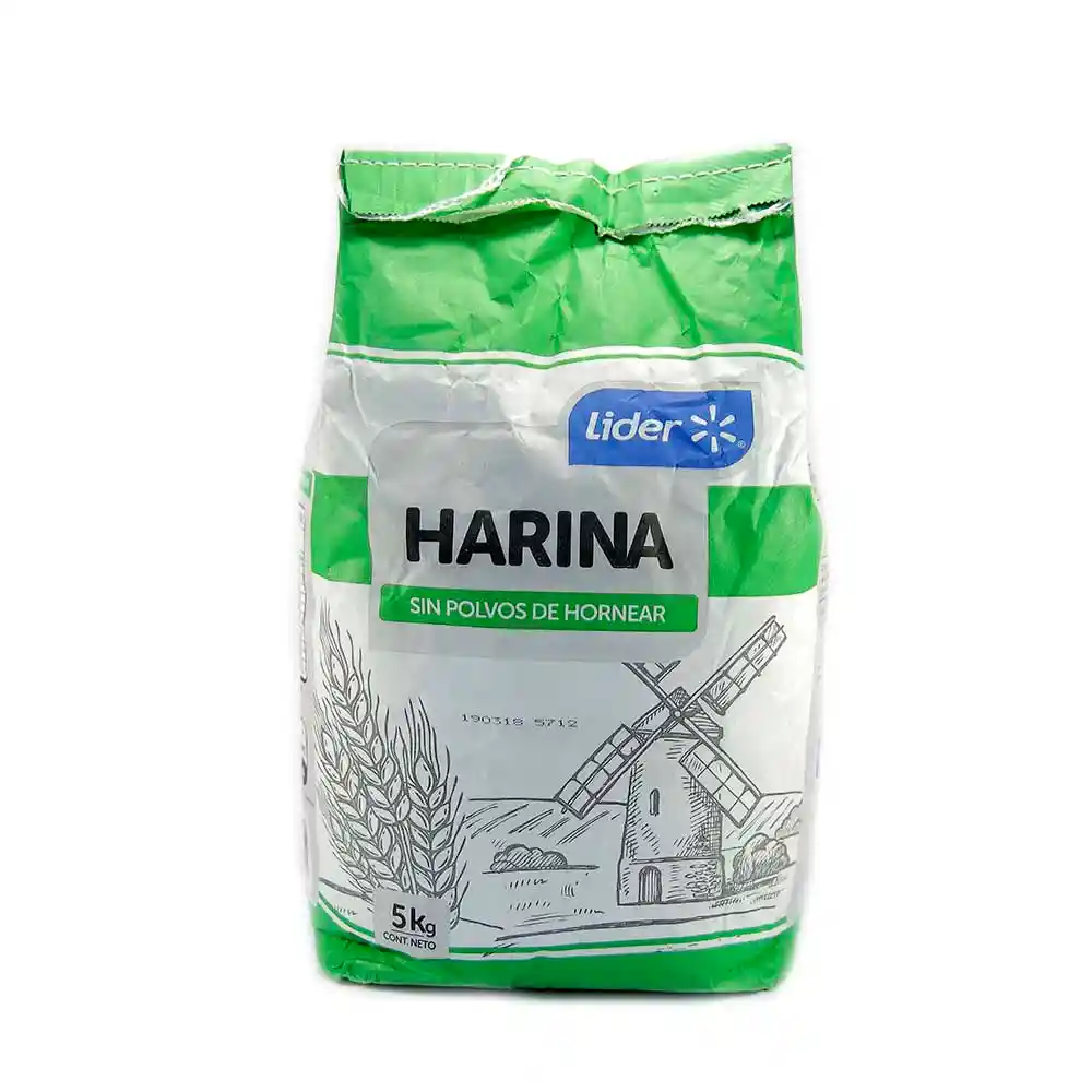 Harina de Trigo sin Polvos de Hornear Lider